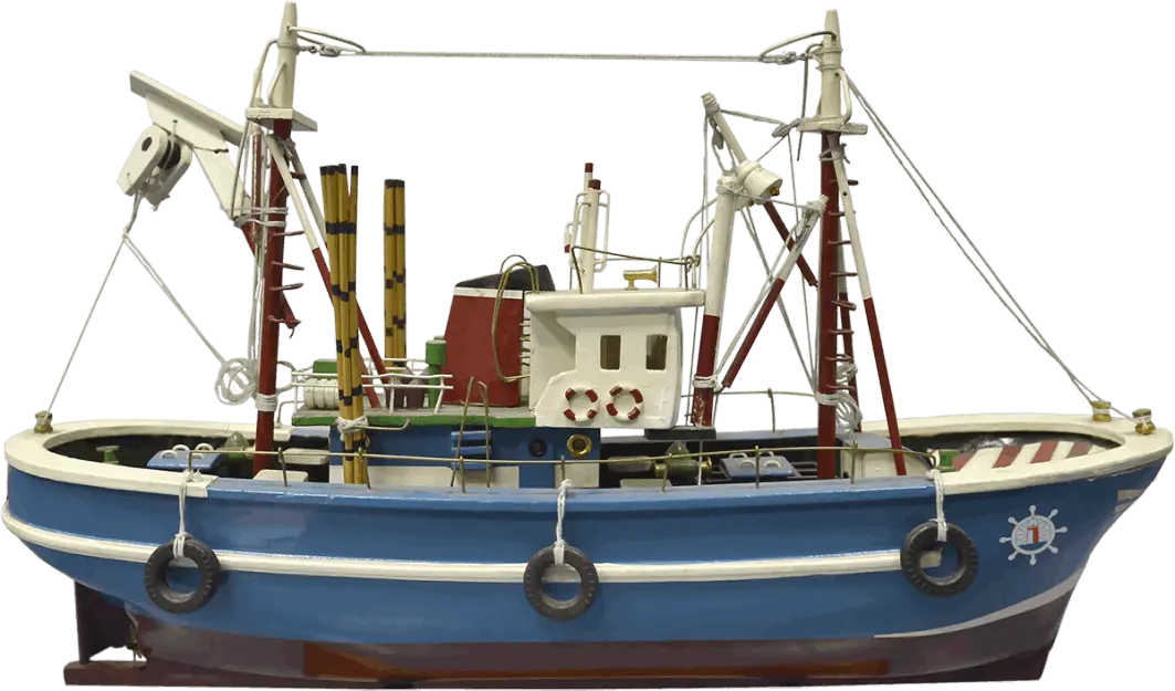 barco de frescos y congelados
